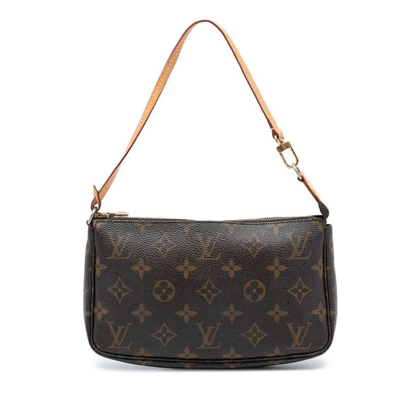 Louis Vuitton Monogram Pochette Accessoires Brown Very good condition - Front View