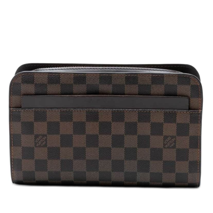 Louis Vuitton Damier Ebene Saint Louis Pochette Brown Very good condition - Front View