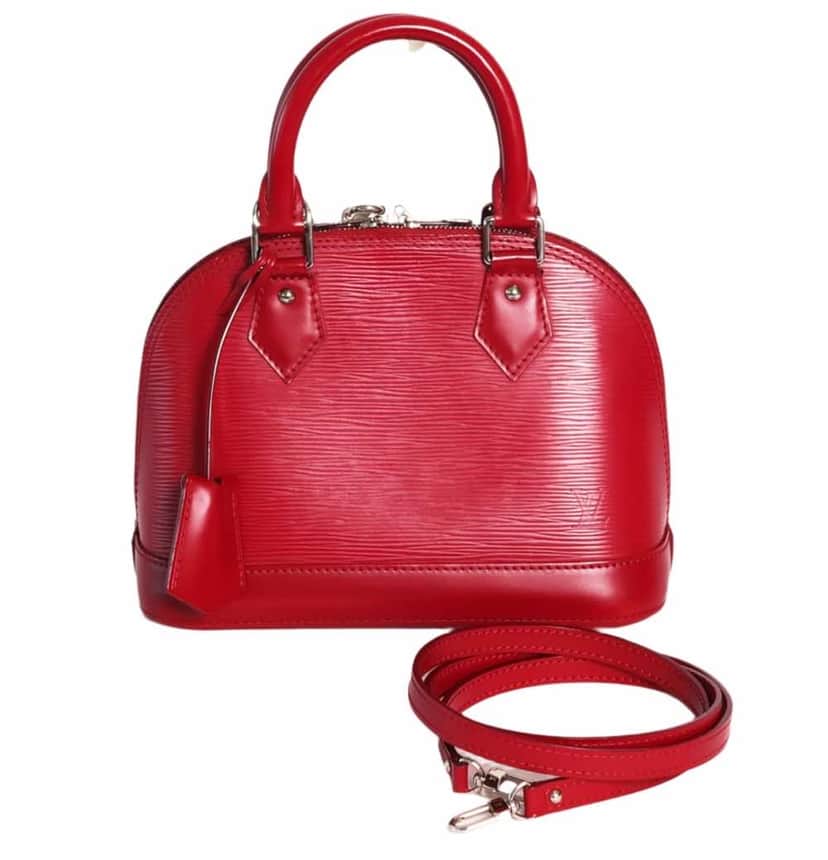 Louis Vuitton Alma BB Pink Leather Very good condition - Front View