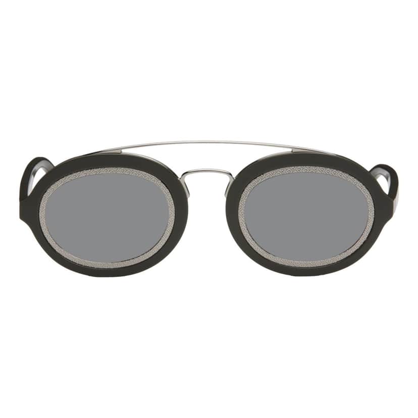 Fendi Fendi FF Men's Sunglasses Grey and Palladio Silver Other Never worn, with tag - Front View