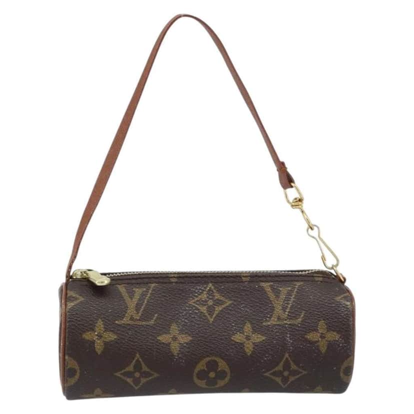Louis Vuitton Papillon Pochette Brown Canvas Fair condition - Front View