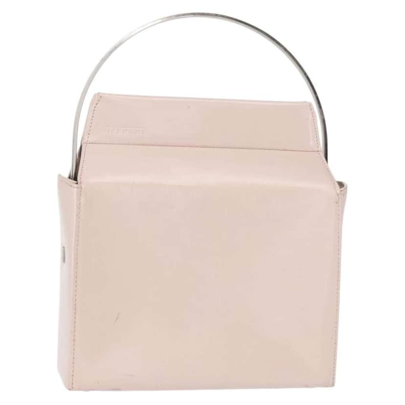 Givenchy Vintage 4G handbag Pink Leather Good condition - Front View
