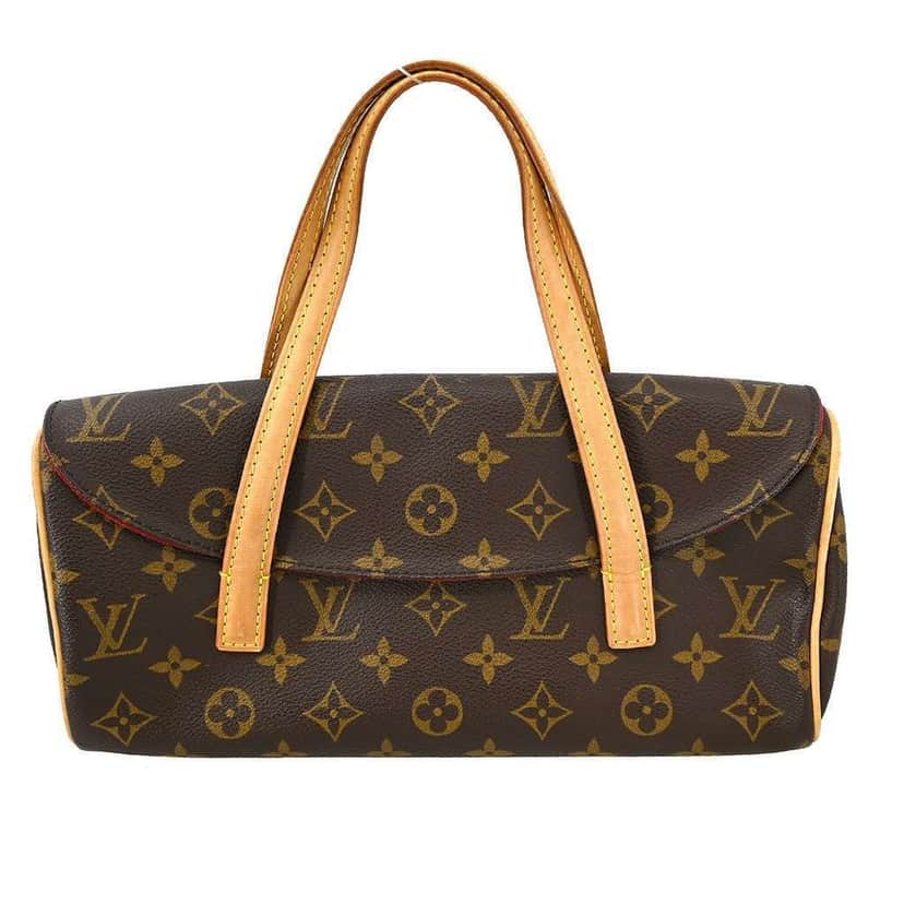 Louis Vuitton Sonatine Handbag Brown Canvas Good condition - Front View