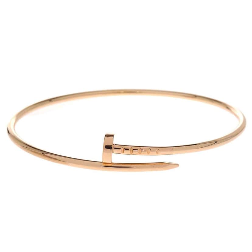 Cartier Juste un Clou Bracelet Gold Good condition - Front View