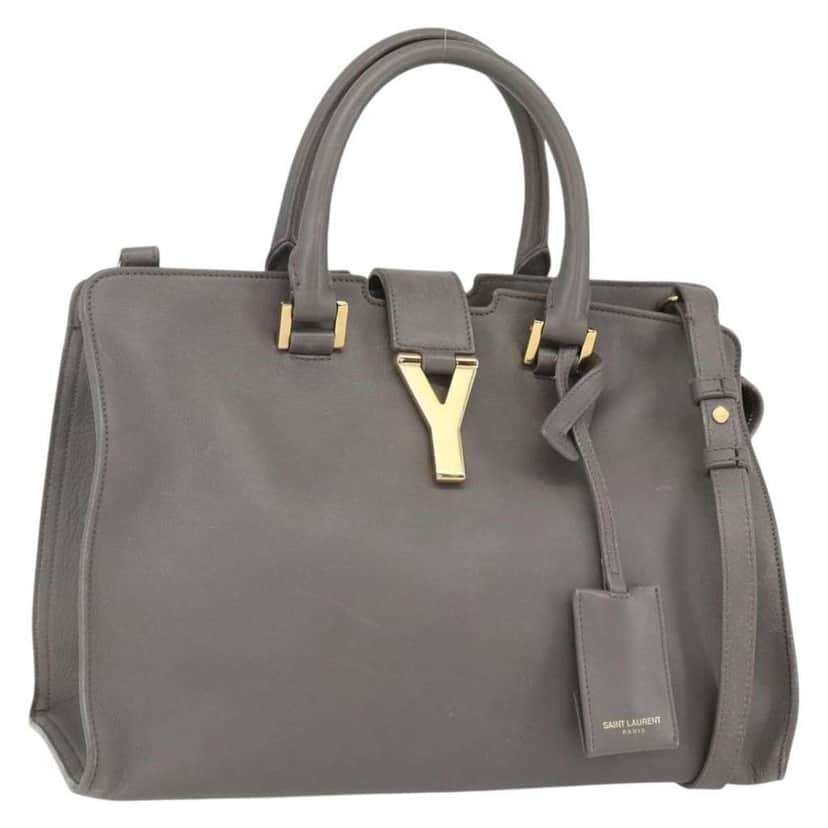 Saint Laurent Classic Y Cabas Other Leather Fair condition - Front View