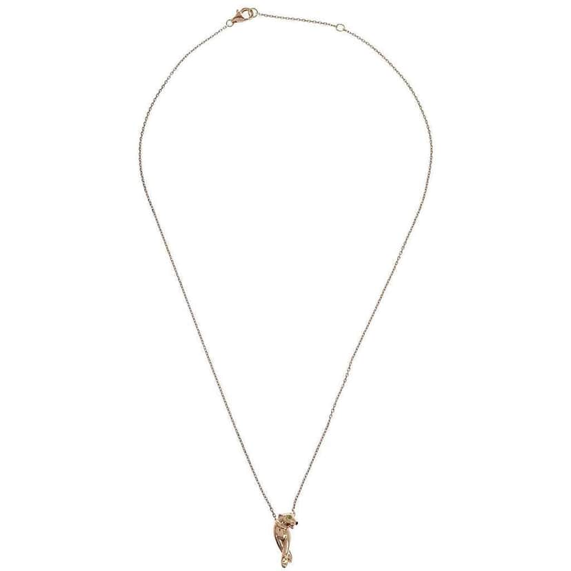 Cartier Panthere de Cartier Pendant Necklace Gold Very good condition - Front View