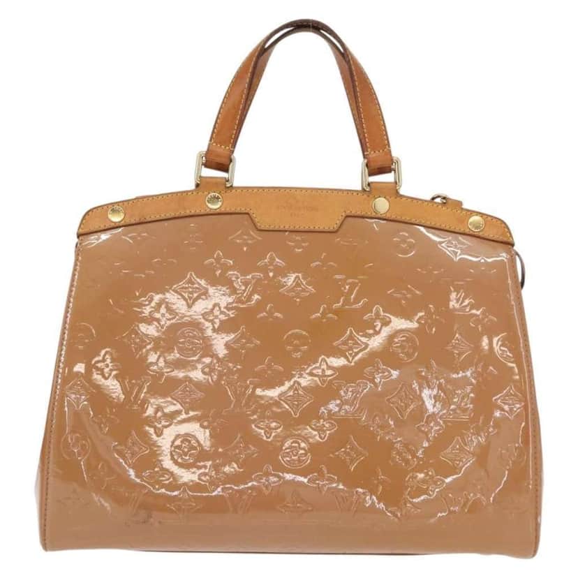 Louis Vuitton Brea Handbag Brown Good condition - Front View