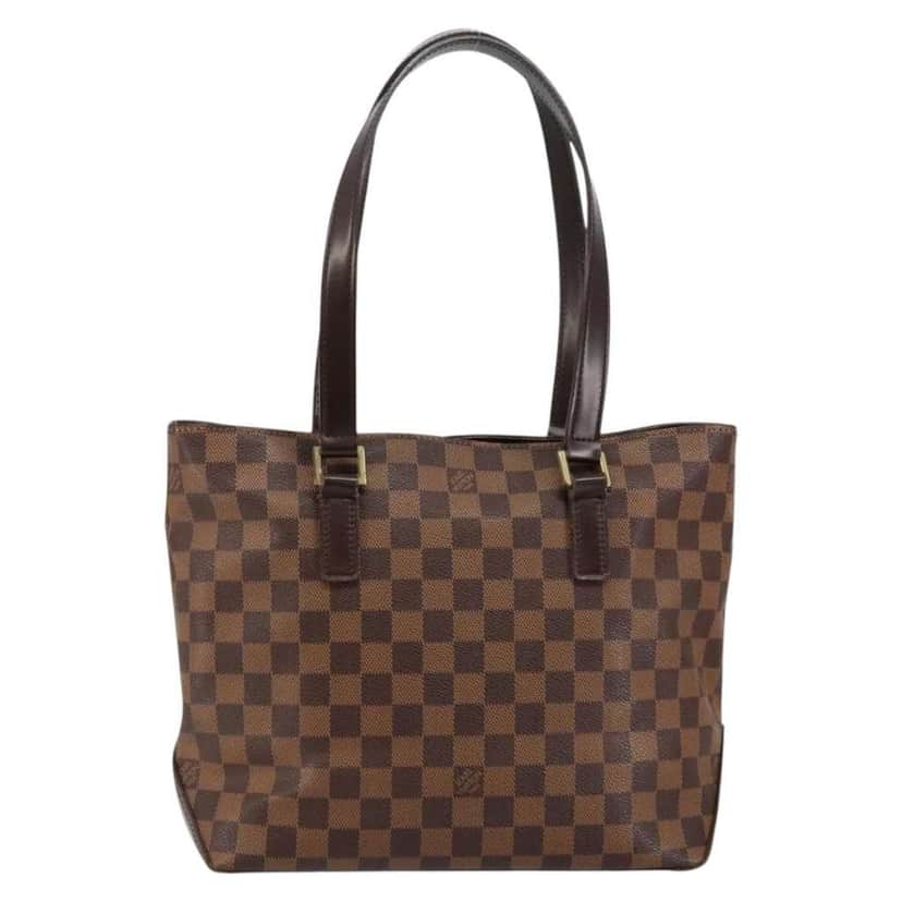 Louis Vuitton Cabas Piano Brown Canvas Good condition - Front View
