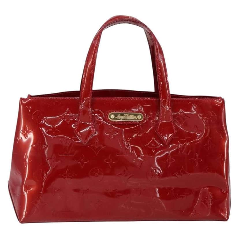 Louis Vuitton Wilshire Handbag Red Good condition - Front View