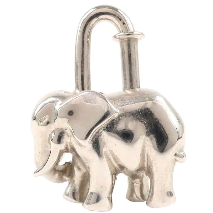 Hermès Cadena Silver Good condition - Front View