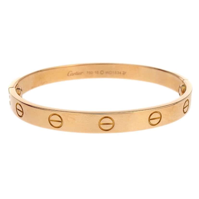 Cartier Love Bracelet Gold Good condition - Front View