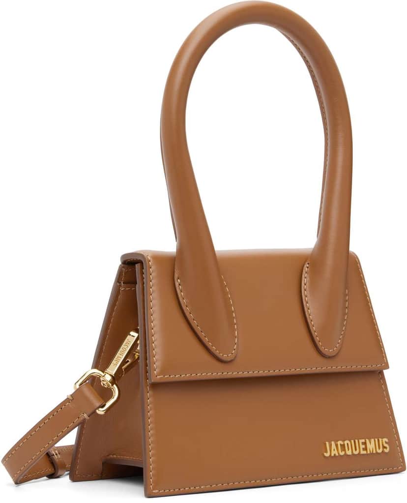 Jacquemus Le Chiquito Mini Brown Leather Never worn - Front View