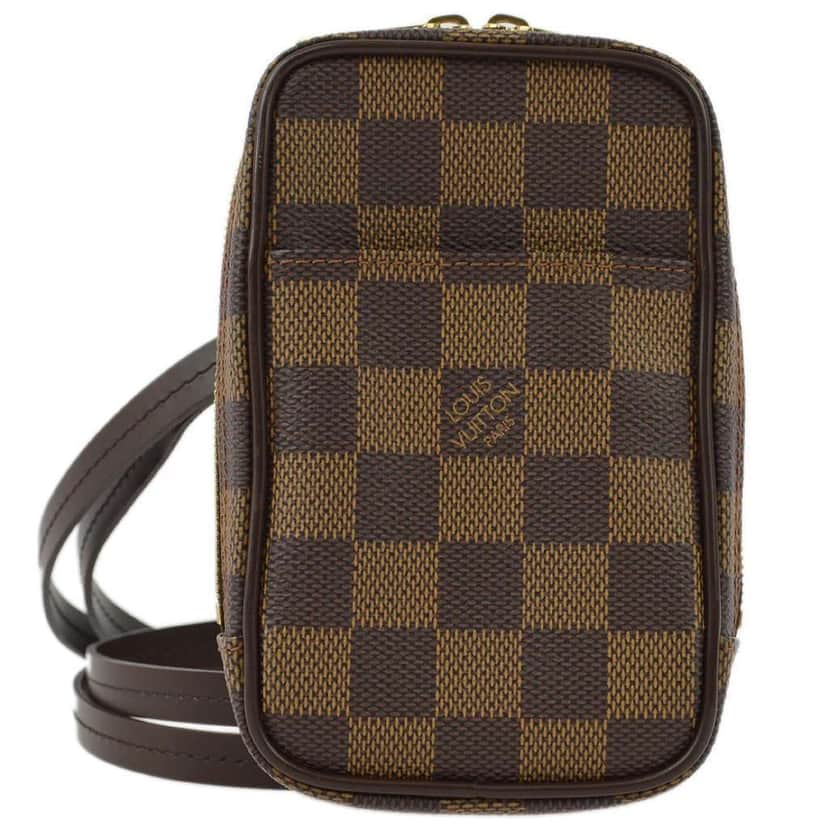 Louis Vuitton Etui Okapi Camera Case Brown Canvas Good condition - Front View