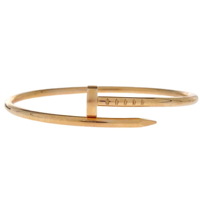 Cartier Juste un Clou Bracelet Gold Good condition - Front View