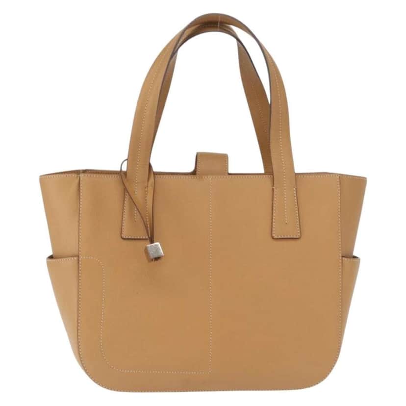 Bally Vintage Handbag Brown Leather Good condition - Front View