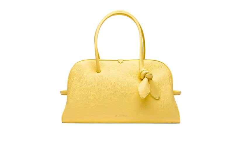 Jacquemus TURISMO Yellow Leather Never worn - Front View