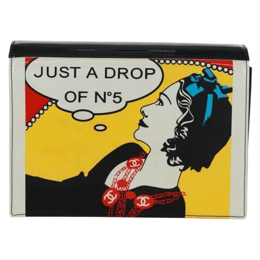 Chanel Just a Drop of No.5 Comic Coco Clutch Other Good condition - Front View