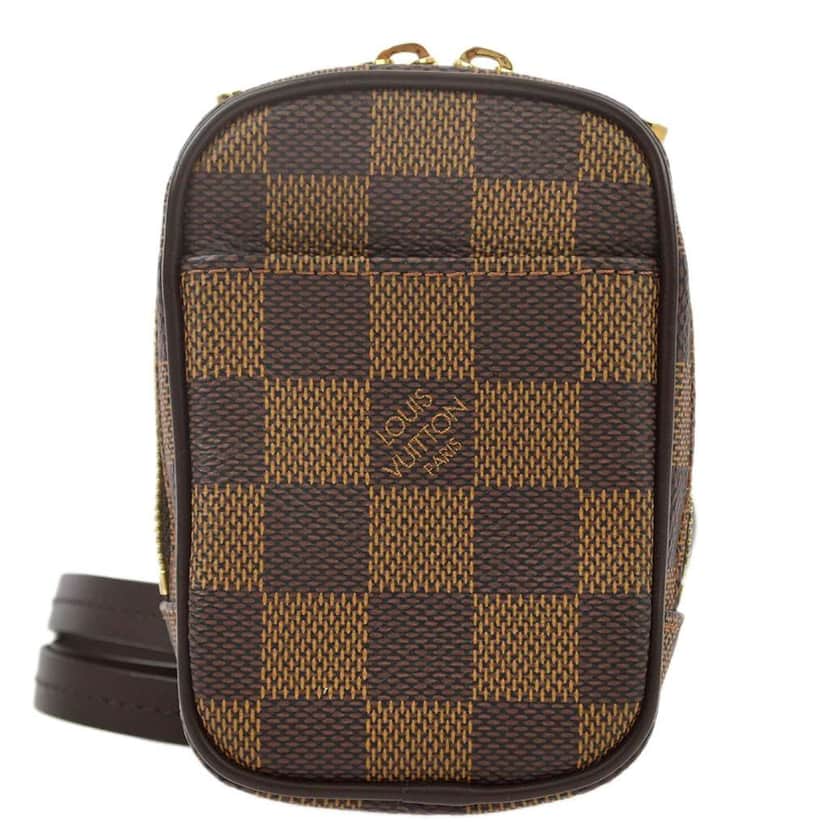 Louis Vuitton Etui Okapi Camera Case Brown Canvas Very good condition - Front View