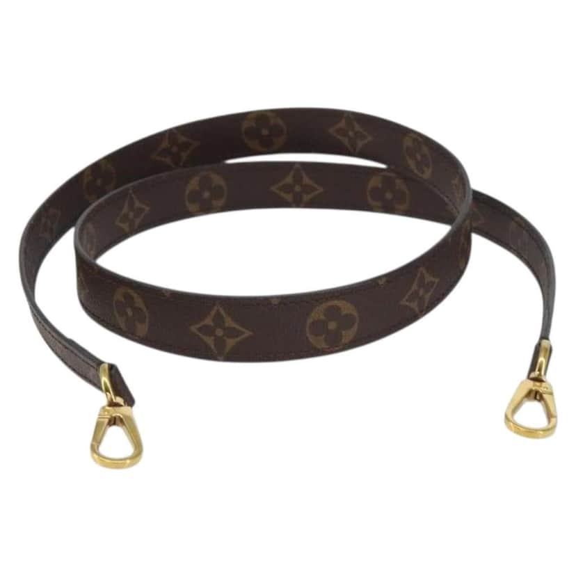 Louis Vuitton Montaigne Shoulder Strap Brown Canvas Good condition - Front View
