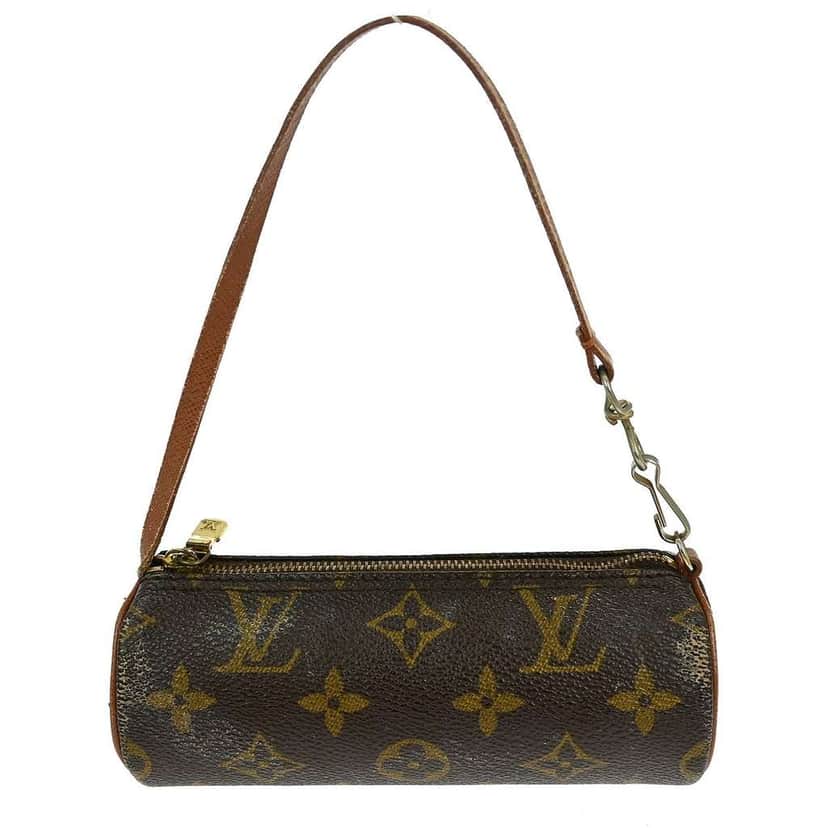 Louis Vuitton Papillon Pochette Brown Canvas Fair condition - Front View