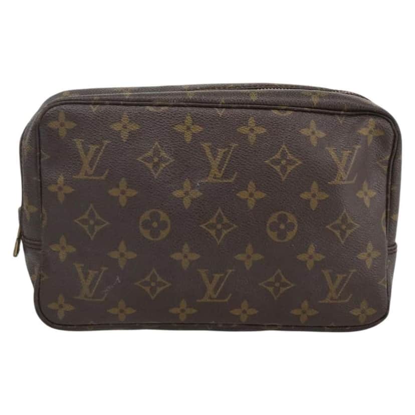 Louis Vuitton Trousse Toilette Brown Canvas Fair condition - Front View