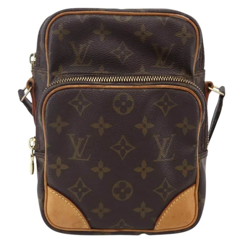 Louis Vuitton Amazone Bag Brown Canvas Good condition - Front View