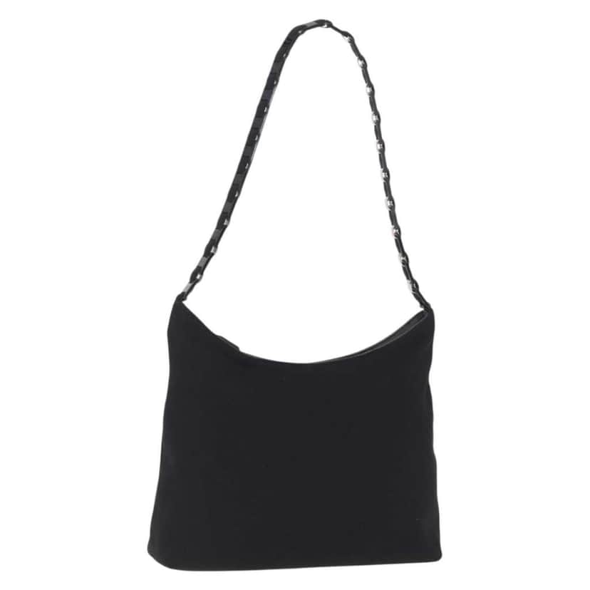 Salvatore Ferragamo Vala Shoulder Bag Black Good condition - Front View