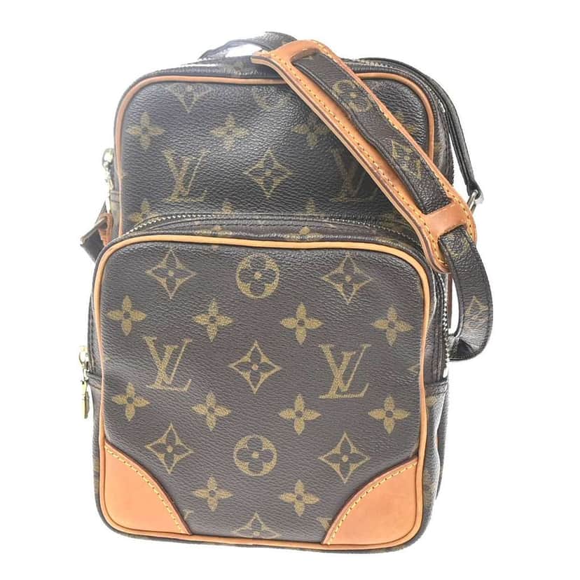 Louis Vuitton Amazone Bag Brown Canvas Good condition - Front View