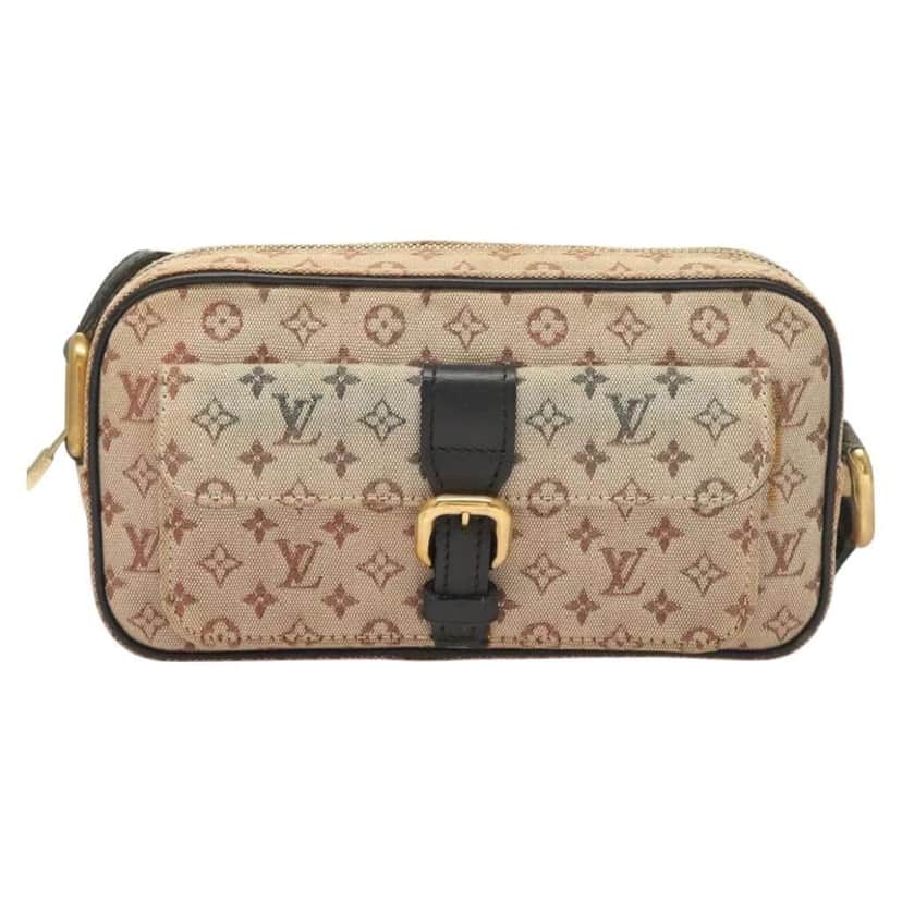 Louis Vuitton Juliette Crossbody Bag Blue Canvas Good condition - Front View