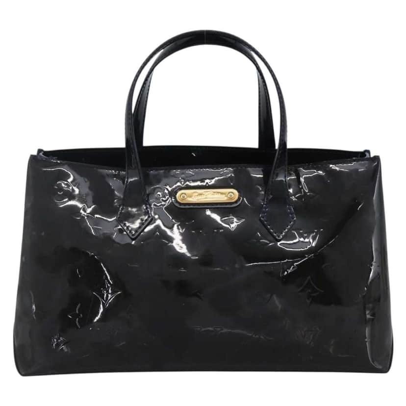 Louis Vuitton Wilshire Handbag Blue Fair condition - Front View