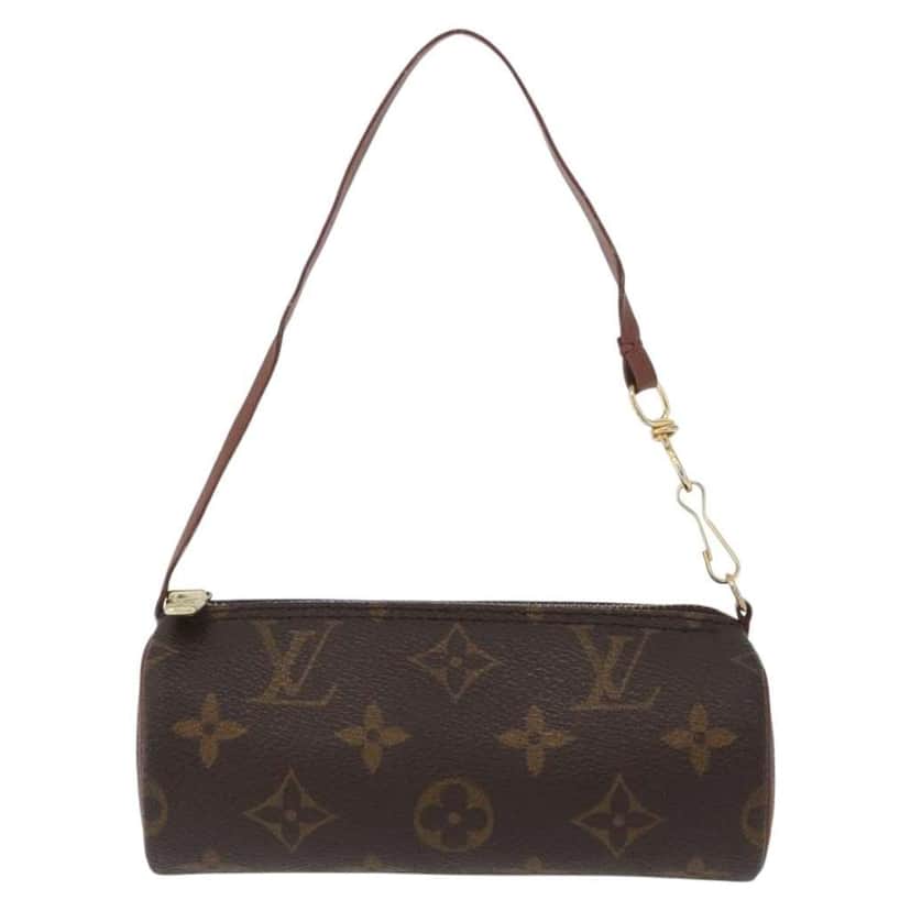 Louis Vuitton Papillon Pochette Brown Canvas Good condition - Front View