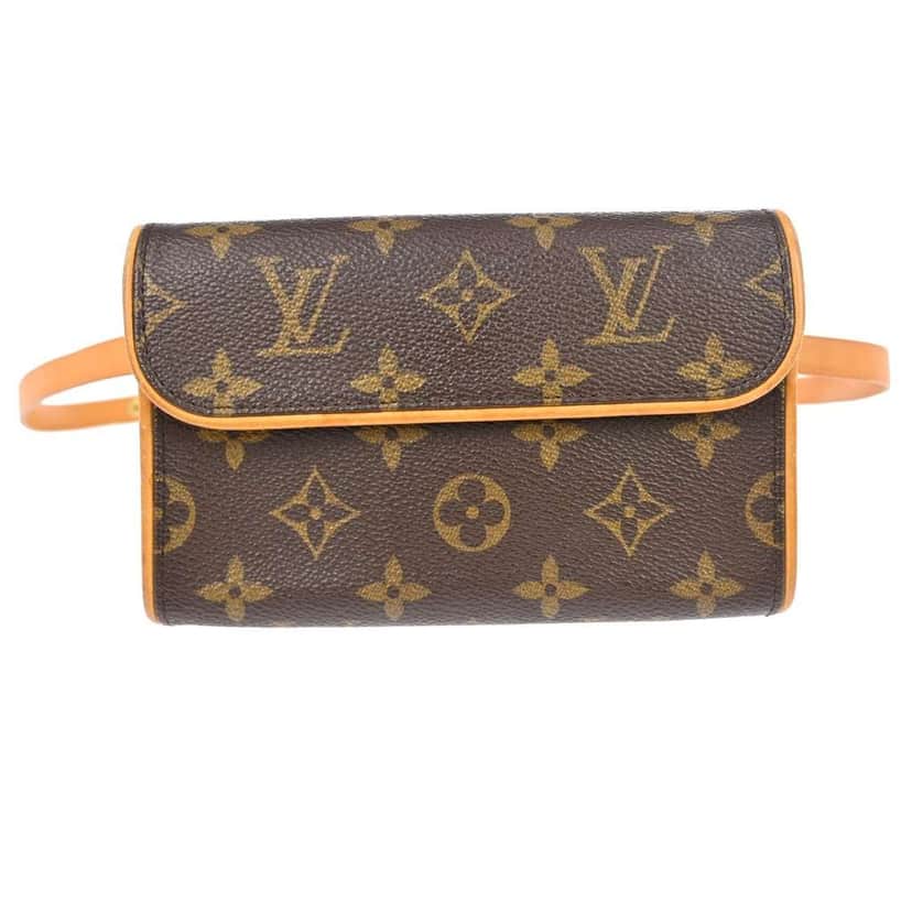Louis Vuitton Florentine Waist Bag Brown Canvas Good condition - Front View