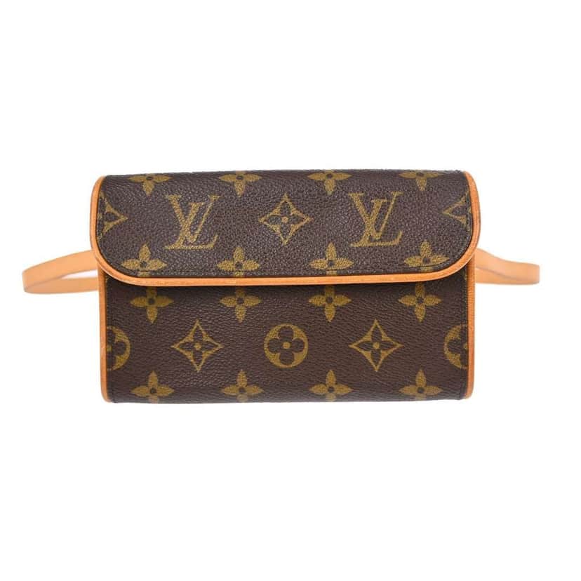 Louis Vuitton Florentine Waist Bag Brown Canvas Good condition - Front View