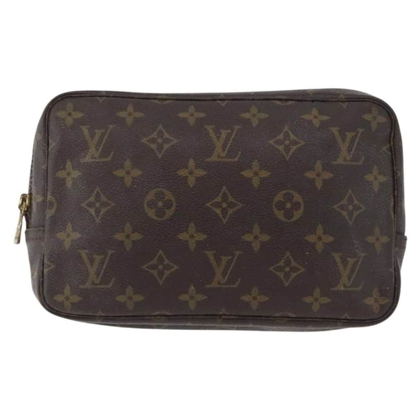 Louis Vuitton Trousse Toilette Brown Canvas Fair condition - Front View