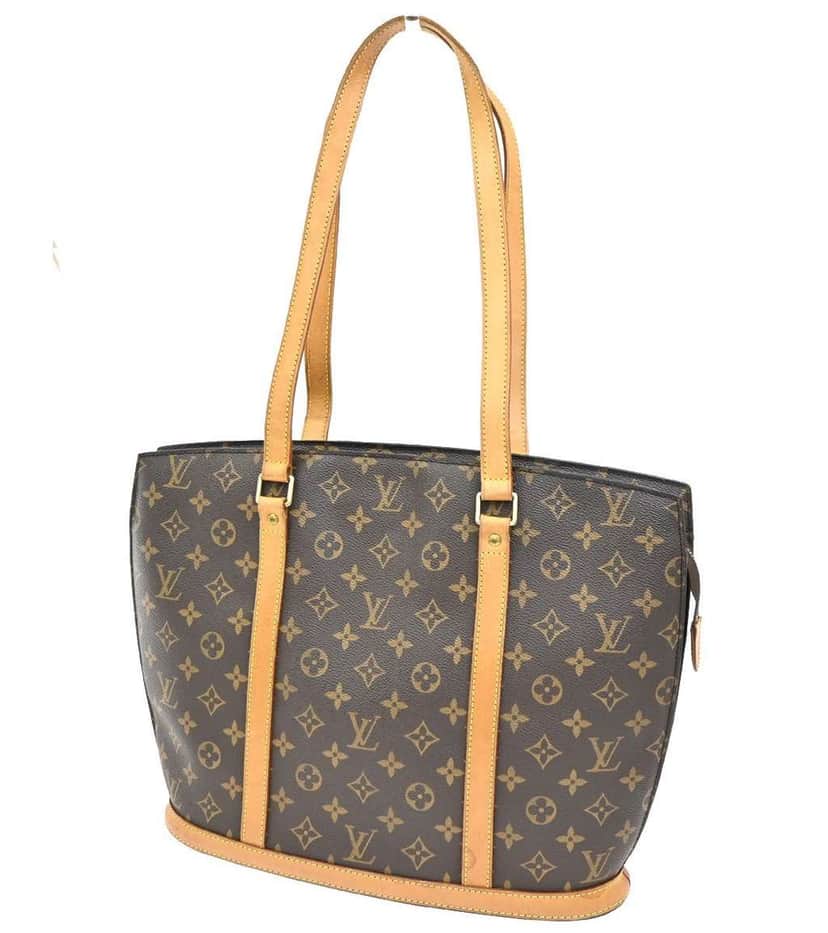 Louis Vuitton Babylone Handbag Brown Canvas Good condition - Front View