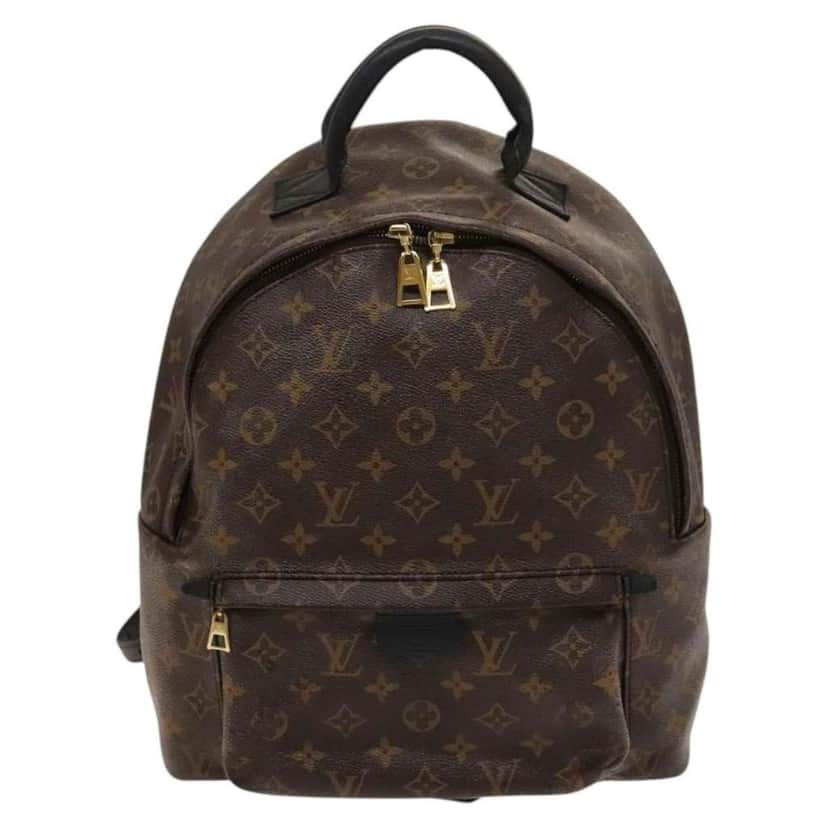 Louis Vuitton Palm Springs Backpack Brown Canvas Good condition - Front View