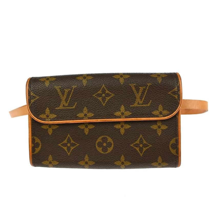 Louis Vuitton Florentine Waist Bag Brown Canvas Good condition - Front View