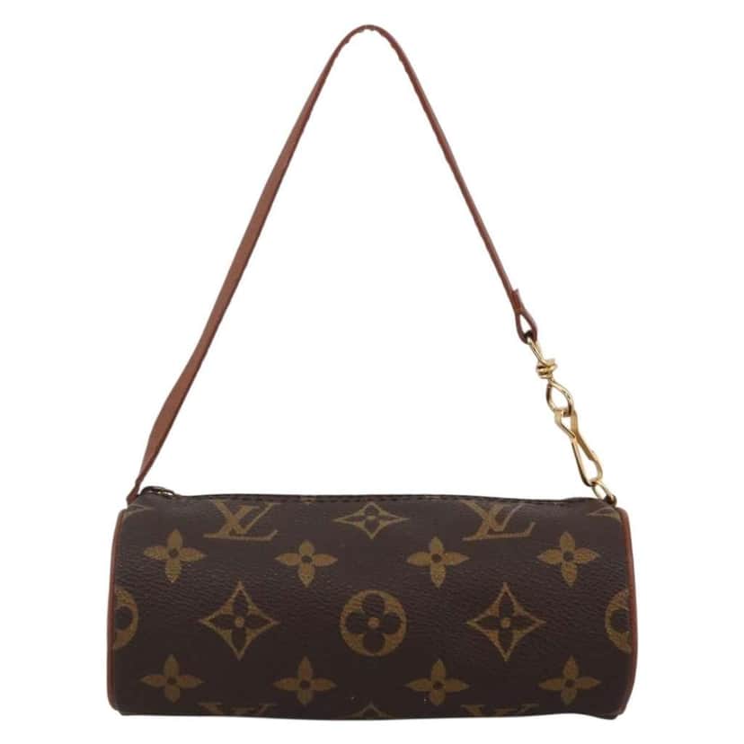Louis Vuitton Papillon Pochette Brown Canvas Good condition - Front View