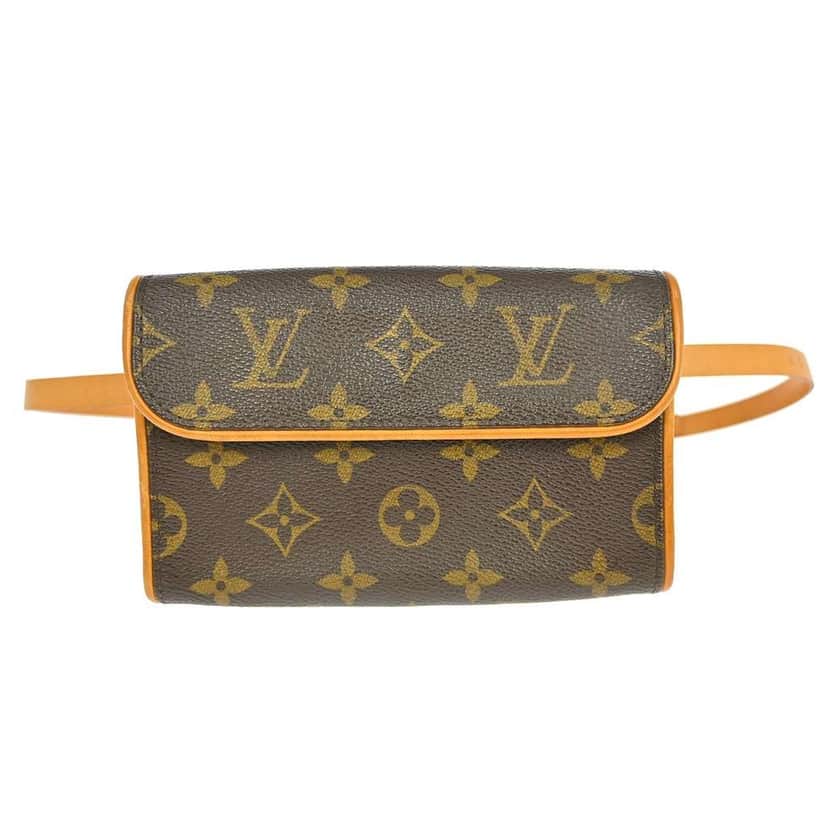 Louis Vuitton Florentine Waist Bag Brown Canvas Good condition - Front View