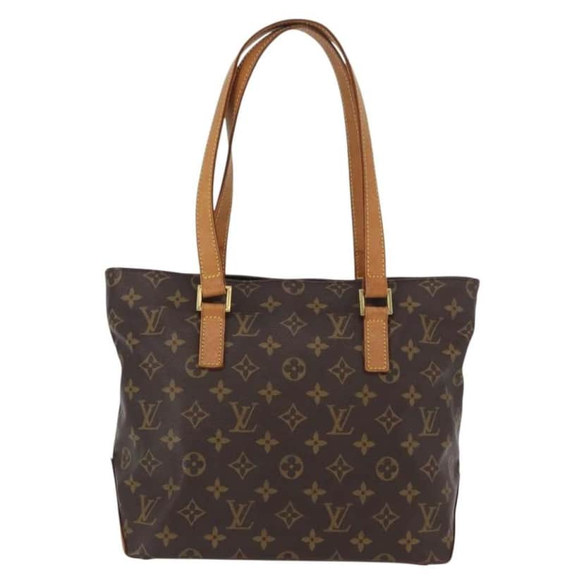 Louis Vuitton Cabas Piano Brown Canvas Fair condition - Front View