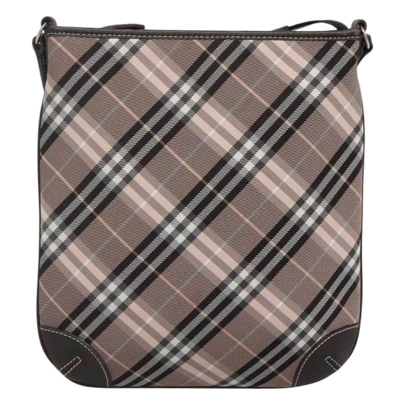 Burberry Nova Check Blue Label Pink Canvas Good condition - Front View