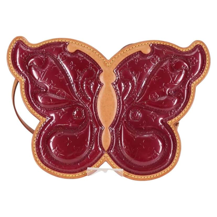 Louis Vuitton Conte de Fees Butterfly Crossbody Bag Burgundy Good condition - Front View
