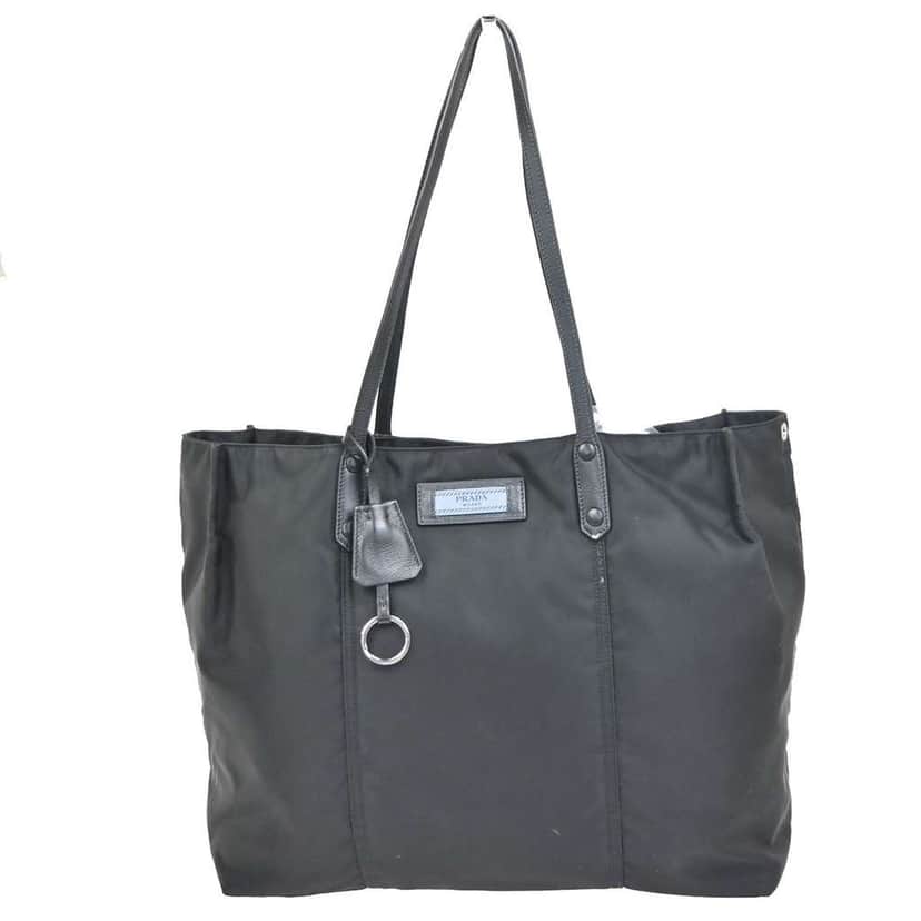 Prada Etiquette Tote Black Fair condition - Front View