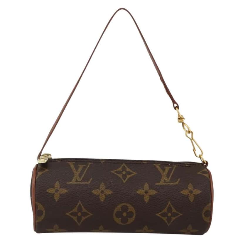 Louis Vuitton Papillon Pochette Brown Canvas Good condition - Front View