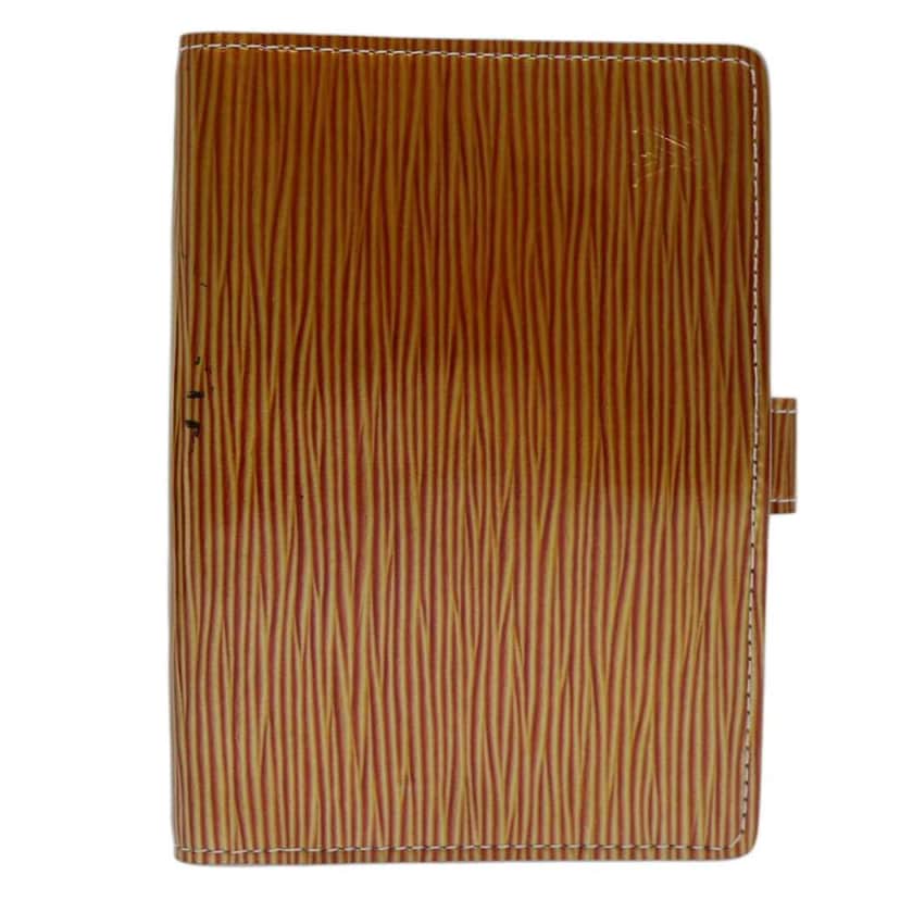 Louis Vuitton Agenda Cover Orange Good condition - Front View