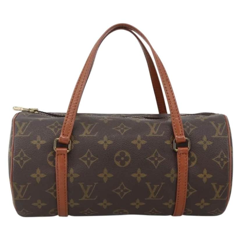 Louis Vuitton Papillon Handbag Brown Canvas Good condition - Front View