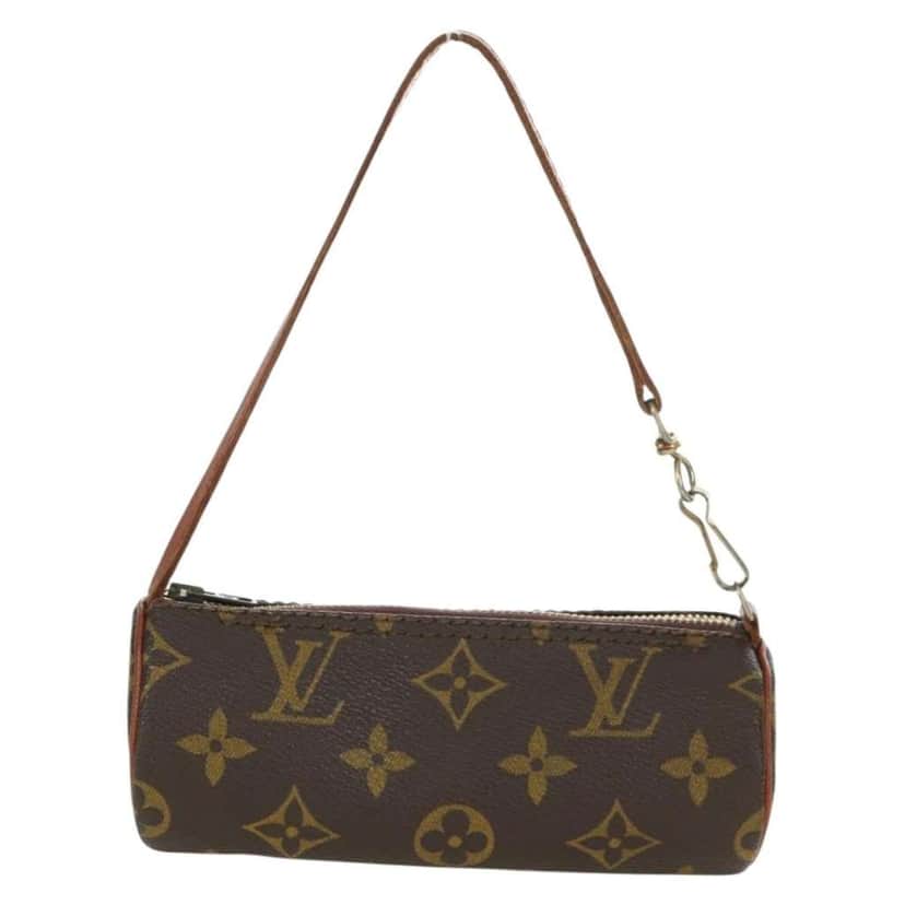 Louis Vuitton Papillon Pochette Brown Canvas Good condition - Front View