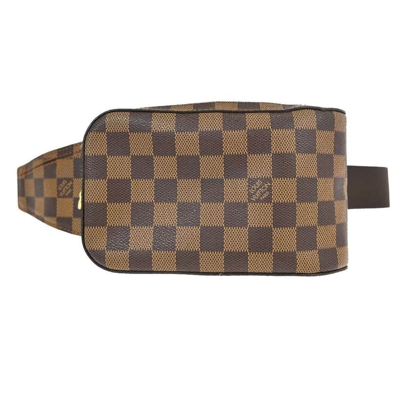 Louis Vuitton Geronimos Waist Bag Brown Canvas Good condition - Front View