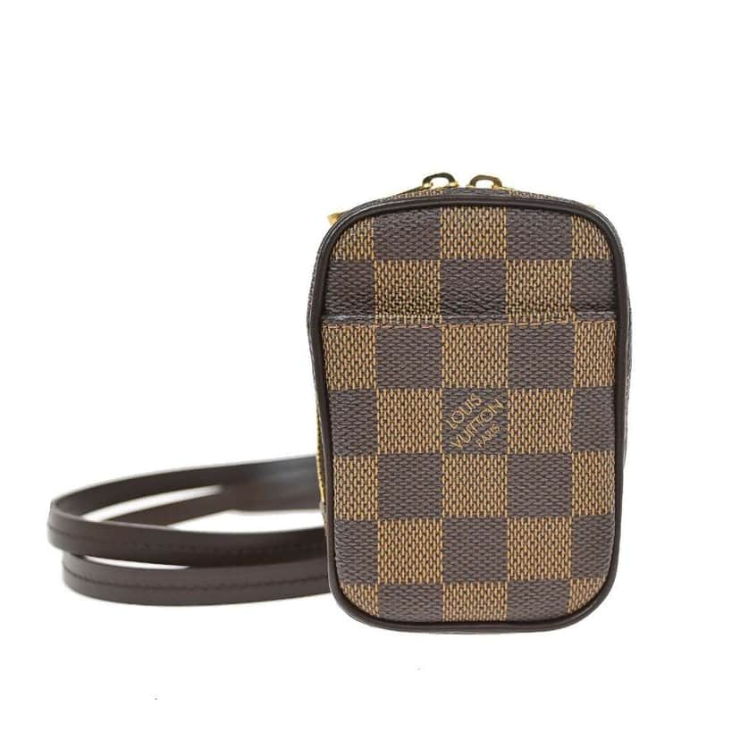 Louis Vuitton Etui Okapi Camera Case Brown Canvas Good condition - Front View