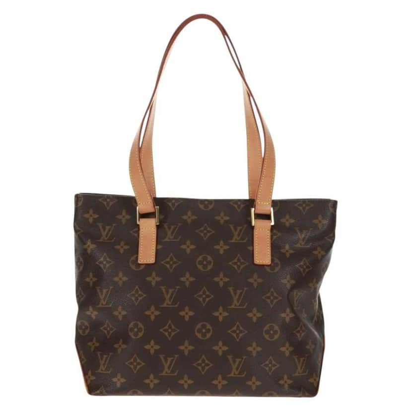 Louis Vuitton Cabas Piano Brown Canvas Good condition - Front View